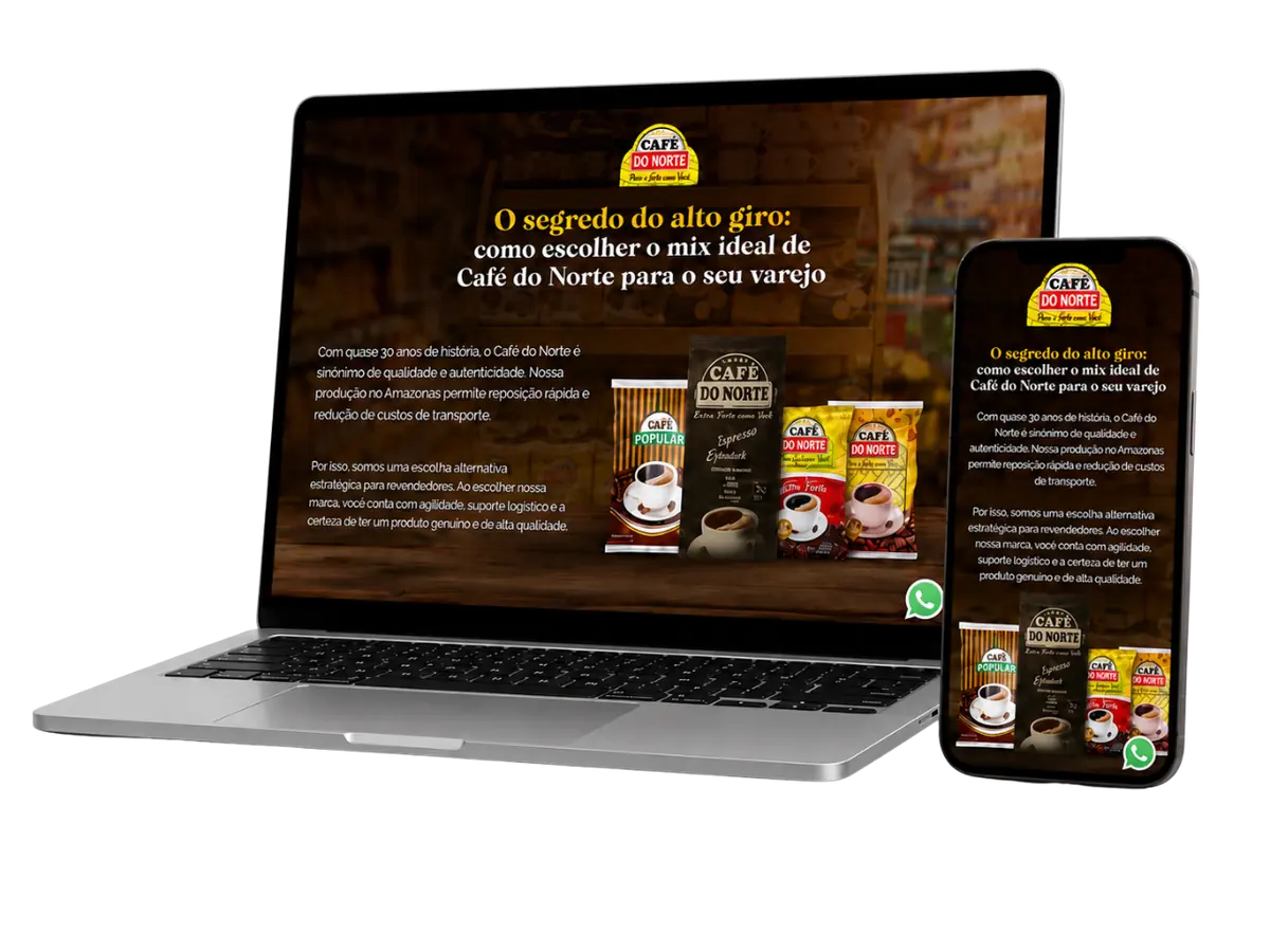 Mockup Café do Norte
